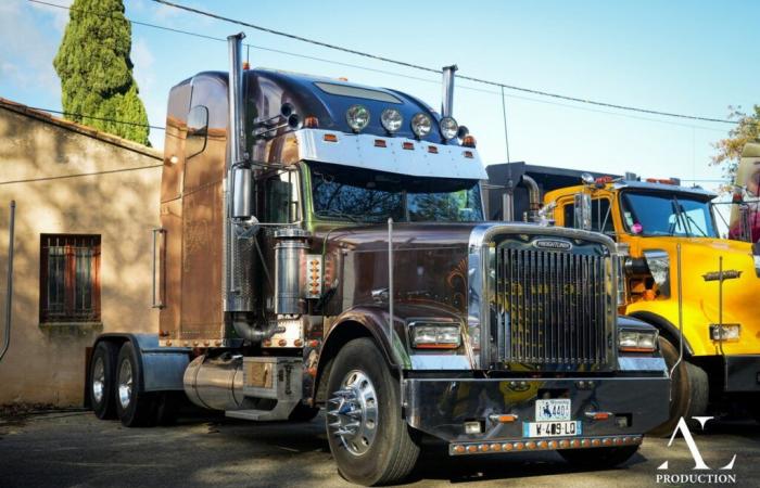 Un grand rassemblement de camions américains décorés se prépare dans le Gard