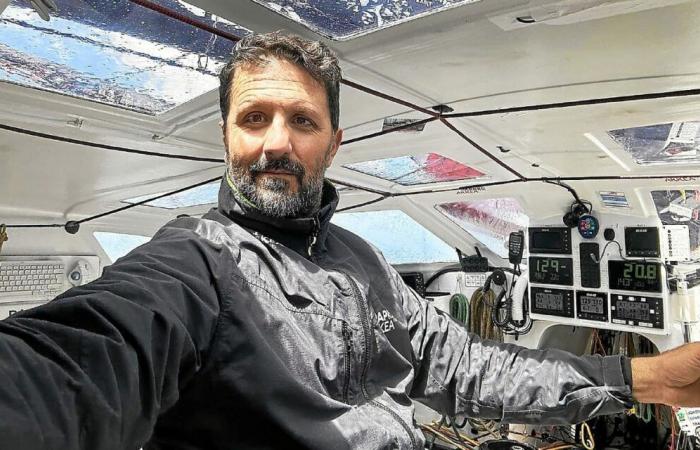 “Je vais vers le nord pour ne pas me retrouver dans le plus violent de la dépression”, Yoann Richomme explique sa trajectoire dans le Vendée Globe