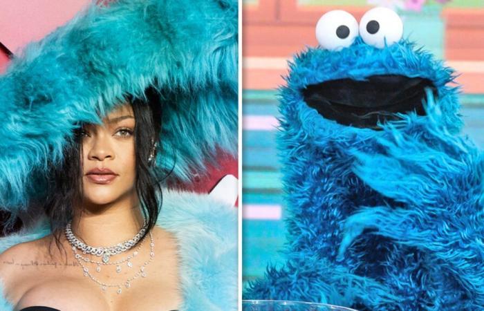 Rihanna est critiquée par les fans pour avoir ressemblé au monstre des cookies