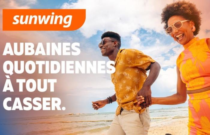 Vacances Sunwing offre une offre par jour