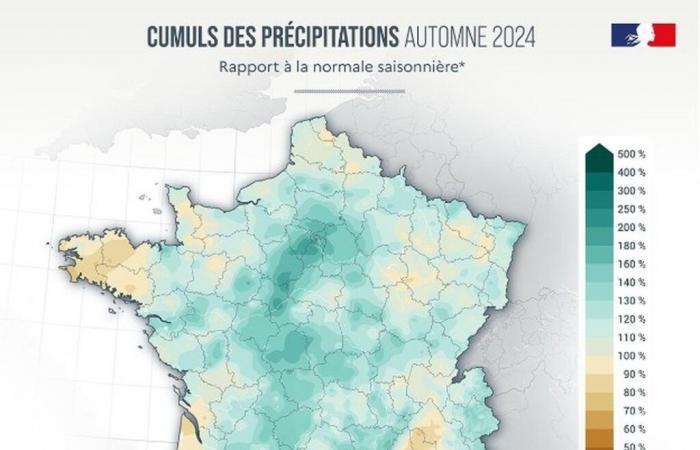 Automne « agité », plus pluvieux et plus chaud que la normale, selon Météo-France