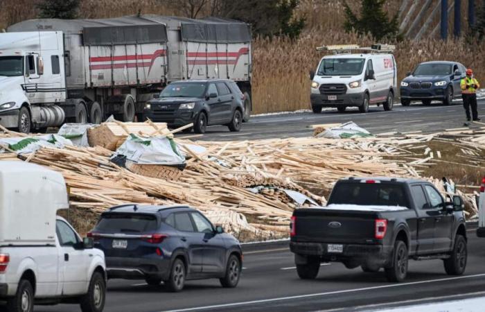 Fermeture de l’A-30 pendant « plusieurs heures » en raison d’une perte de charge