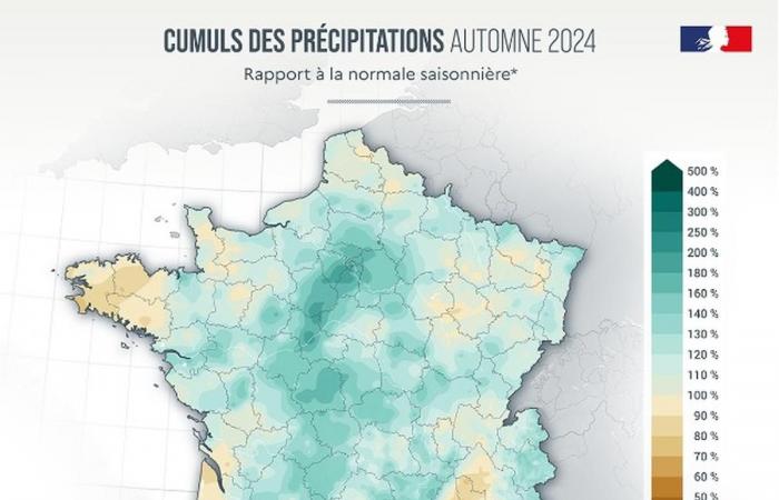 Automne « agité », plus pluvieux et plus chaud que la normale, selon Météo-France