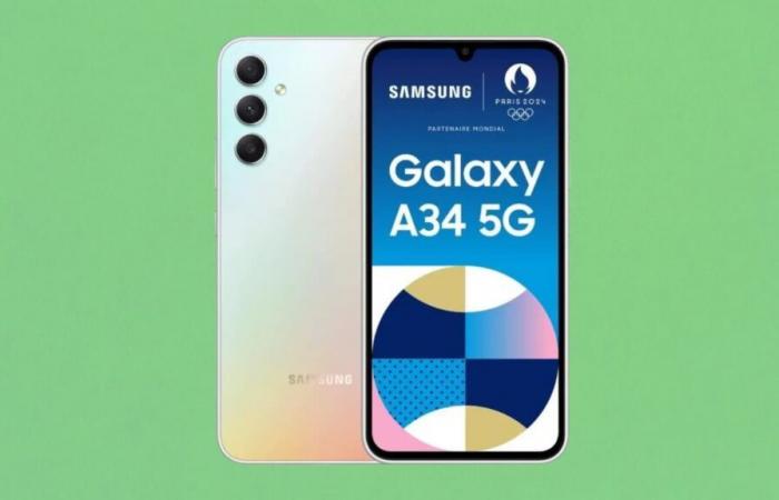 C’est le moment ou jamais de profiter du Samsung Galaxy A34 à prix réduit sur Cdiscount