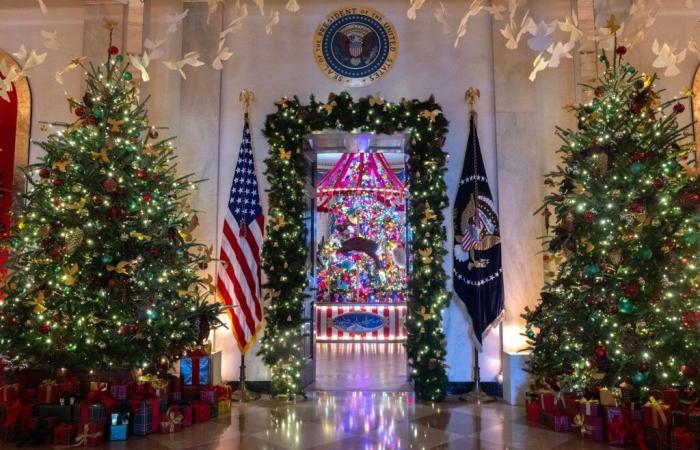 Pour son dernier Noël à la Maison Blanche, Jill Biden joue à la tradition