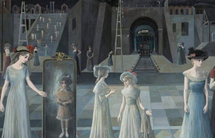 A Liège, les mondes étranges de Paul Delvaux célébrés