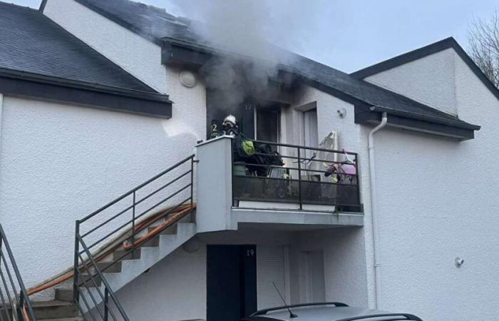 FIRE IN AN APARTMENT IN LA MéZIÈRE