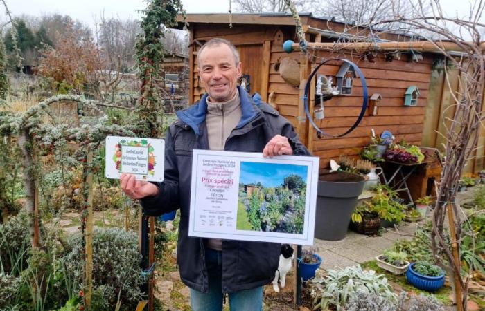 SENS – Christian Téton remporte un prix spécial du jury au Concours National du Potager