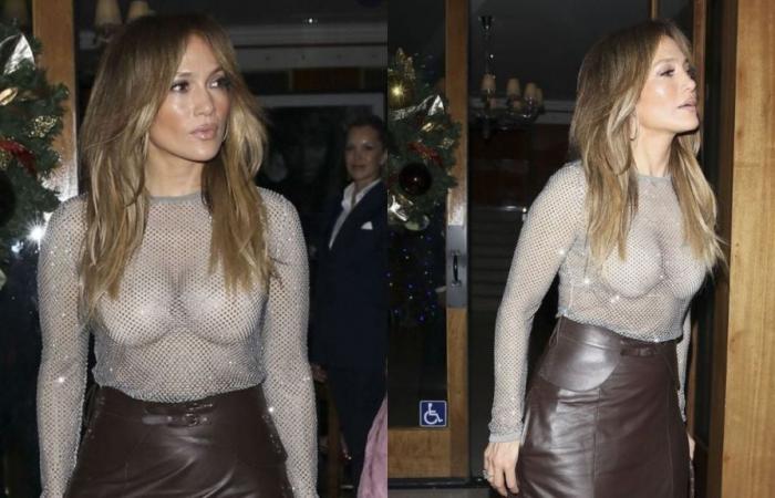 Jennifer Lopez, 55 ans, s’affiche dans une tenue transparente sexy et divise les internautes