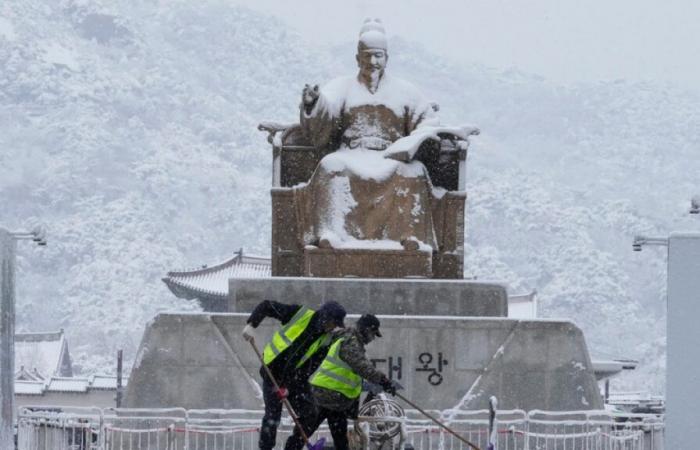 Au moins trois morts alors que la Corée du Sud fait face à de fortes chutes de neige