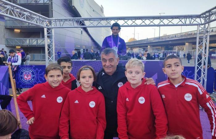 les jeunes de Tarbes Pyrénées Football reçus comme des princes au Toulouse FC