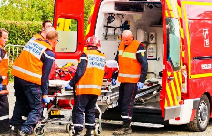 Renversée par sa propre voiture, une conductrice est hospitalisée dans un état grave