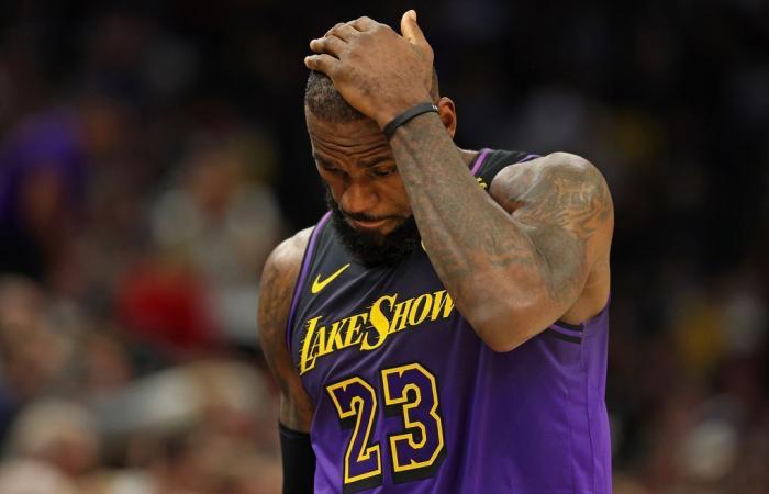 Les Lakers reconsidèrent le but de LeBron James en 82 matchs au milieu d’une crise