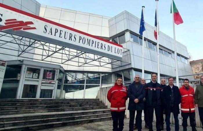 Les pompiers portugais dans le Lot - – Le Petit Journal