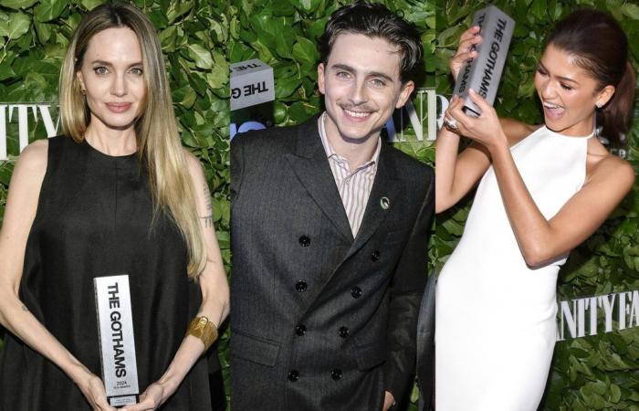 New York réunit Angelina Jolie, Timothée Chalamet et Zendaya pour célébrer le cinéma indépendant