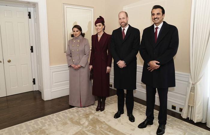 La princesse de Galles rejoint la famille royale pour une visite d’État au Qatar alors que la reine Camilla manque la bienvenue pour cause de maladie