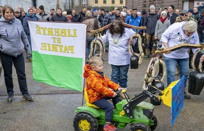 à Berne, les agriculteurs veulent être écoutés