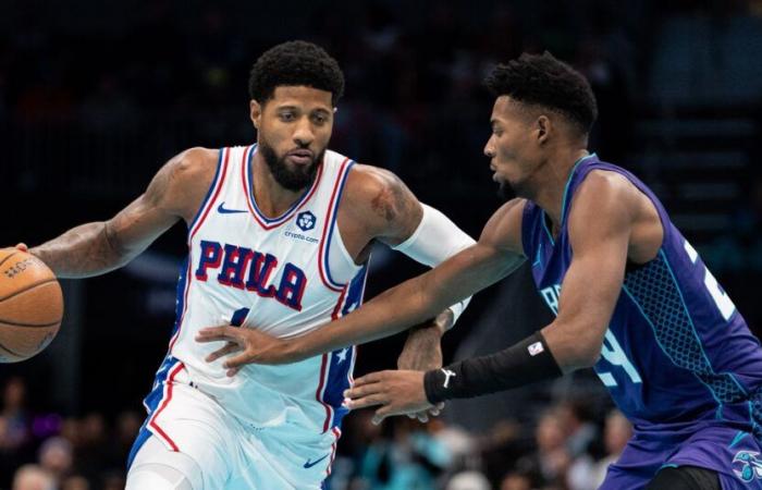 Paul George mène les Sixers à la première séquence de victoires consécutives de la saison contre les Hornets