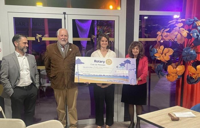 Le Rotary Club de Mimizan soutient le Village Alzheimer des Landes