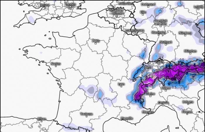 voici les régions où les flocons de neige pourraient tomber