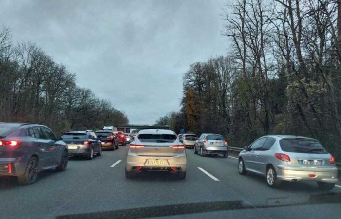 trafic saturé sur l’A13 et l’A12 dans les Yvelines