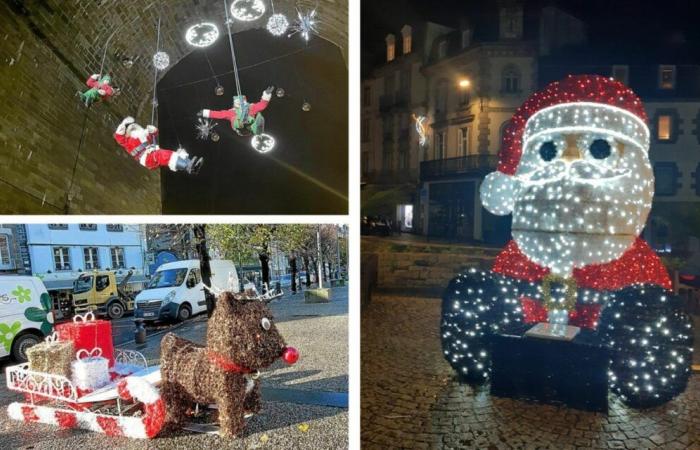 Marché de Noël, illuminations, descente du Père Noël… Quel est le programme des fêtes de fin d’année à Morlaix ?