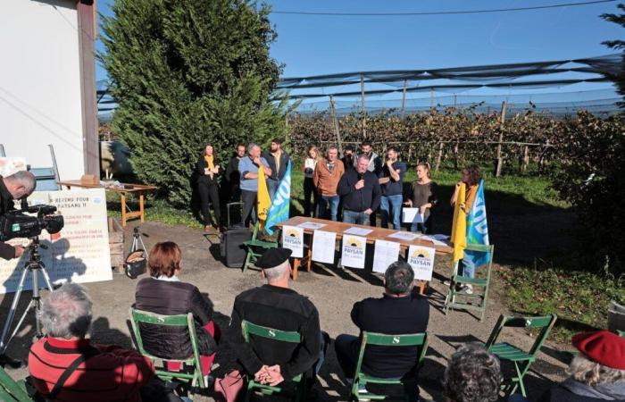 le Mouvement Paysan a présenté sa liste pour les élections à la Chambre d’Agriculture