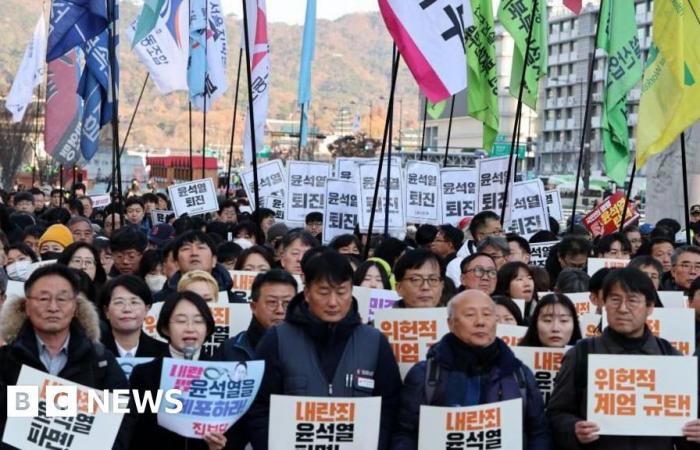 L’opposition sud-coréenne dépose une requête pour destituer le président Yoon Suk Yeol