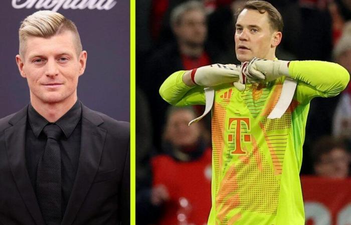 Manuel Neuer: Toni Kroos réagit à l’erreur du gardien du Bayern sur Instagram