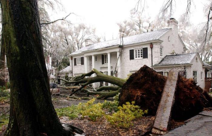 La tempête de verglas en Caroline me préoccupe