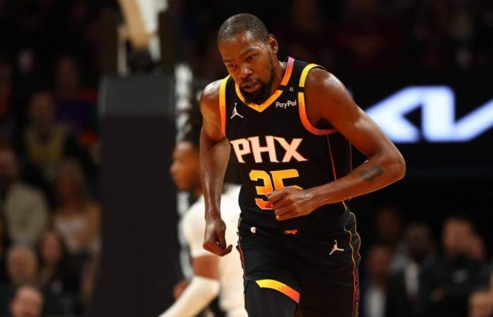 La dernière entorse de Kevin Durant n’est pas un gros problème pour les Suns – sauf qu’elle continue de se produire