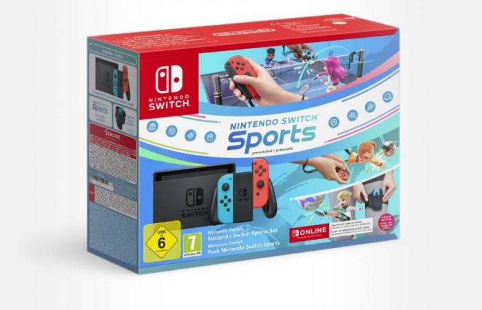 Pour Noël, offrez-vous le pack Nintendo Switch Sports 2024 à prix réduit