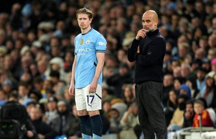 “J’ai un problème personnel avec lui”, le sarcasme de Guardiola sur sa relation avec De Bruyne