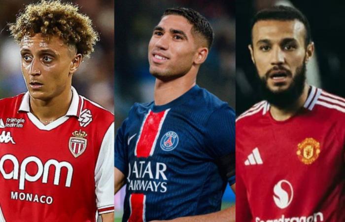 Ben Seghir, Hakimi, Mazraoui… Les Lions de l’Atlas continuent d’étonner avec leurs clubs