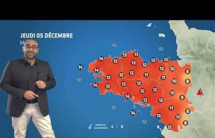 La météo de votre jeudi 5 décembre 2024 – Actualité météo