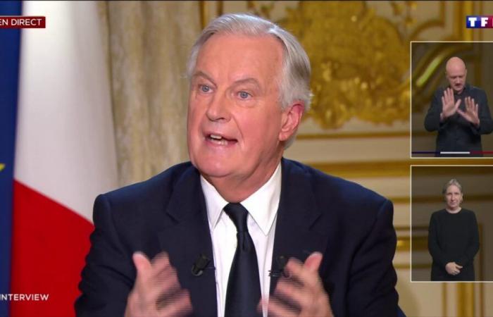 Gilles Bouleau tente de calmer les ardeurs de Michel Barnier mais se retrouve rejeté