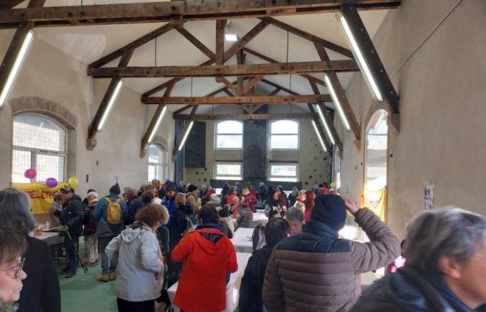 De Saint-Maurice-sur-Moselle à Ferdrupt – Participation record à la balade gourmande du Téléthon