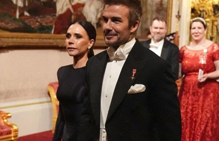 David et Victoria Beckham, l’autre couple « royal » au banquet d’État de Charles III pour l’émir du Qatar