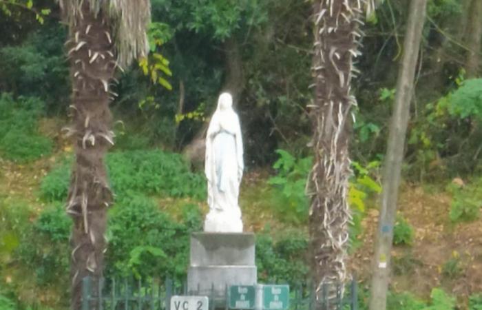 la statue de la Vierge a été volée à Hontanx