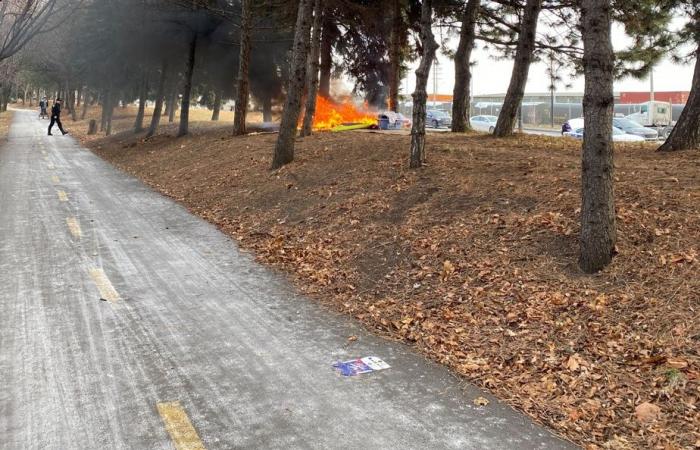 Camp Notre-Dame | Deux incendies obligent l’intervention des pompiers