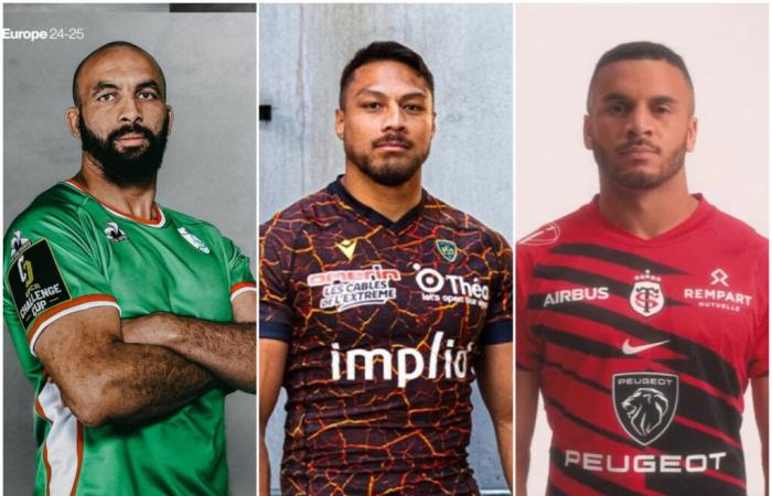 Rugby. Tous les maillots des clubs français pour la Champions Cup et la Challenge Cup