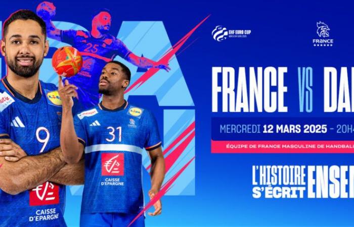 EdFM – EHF EURO CUP – France – Danemark, la grande affiche