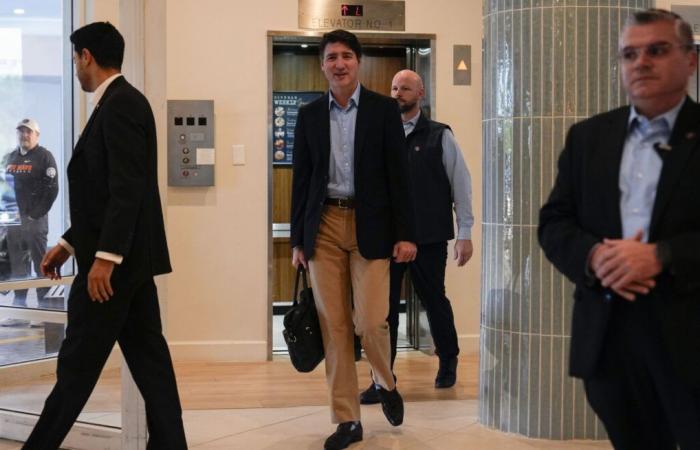 Justin Trudeau raconte son dîner de Thanksgiving avec Donald Trump aux chefs des partis d’opposition