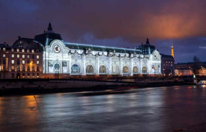 Caillebotte en Lumière, le spectacle de mapping vidéo gratuit sur la façade du musée d’Orsay