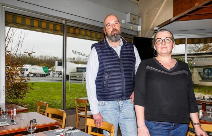 le restaurant du centre routier de La Crèche en attendant