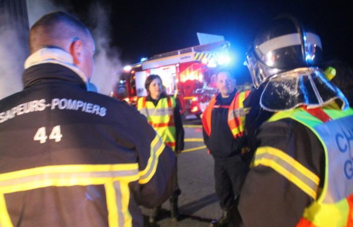 Près de Châteaubriant, les pompiers avaient préparé cet incendie