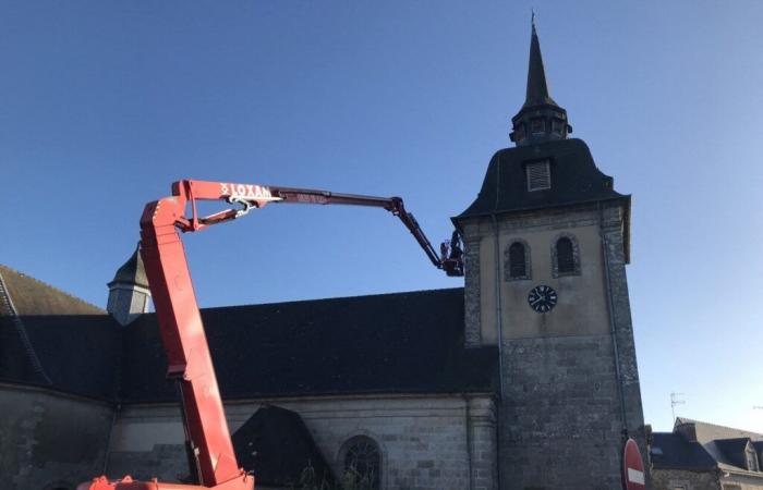 travaux en cours, circulation et stationnement compliqués