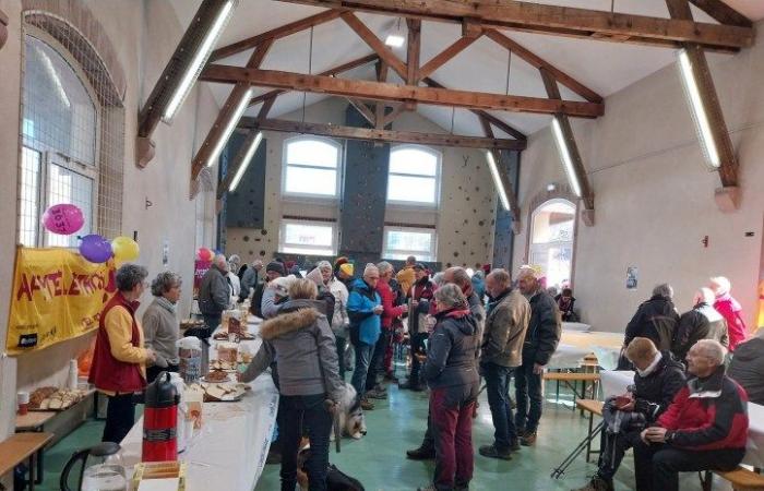 De Saint-Maurice-sur-Moselle à Ferdrupt – Participation record à la balade gourmande du Téléthon