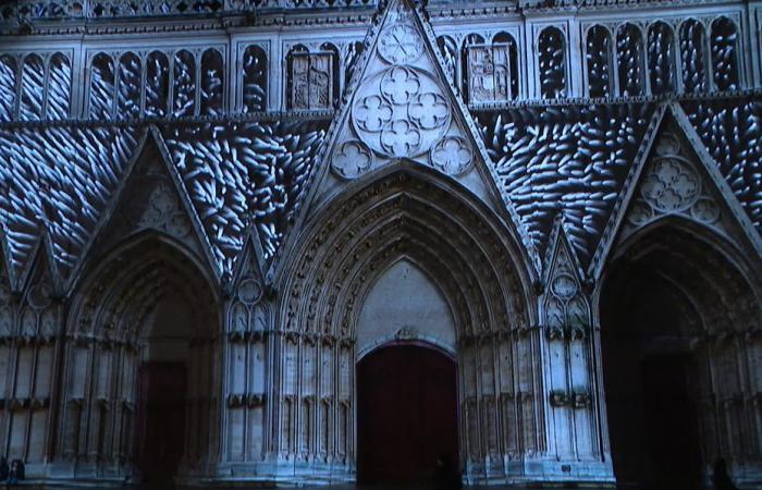 Fête des Lumières 2024. VIDÉO. Cathédrale Saint-Jean au moment des derniers essais techniques