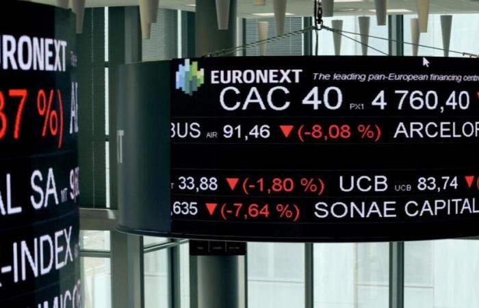 La Bourse de Paris en bonne voie après la chute du gouvernement